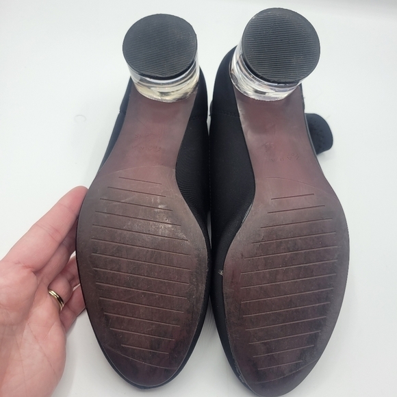 Zara booties with clear rounded heal size 35 - Picture 7 of 13